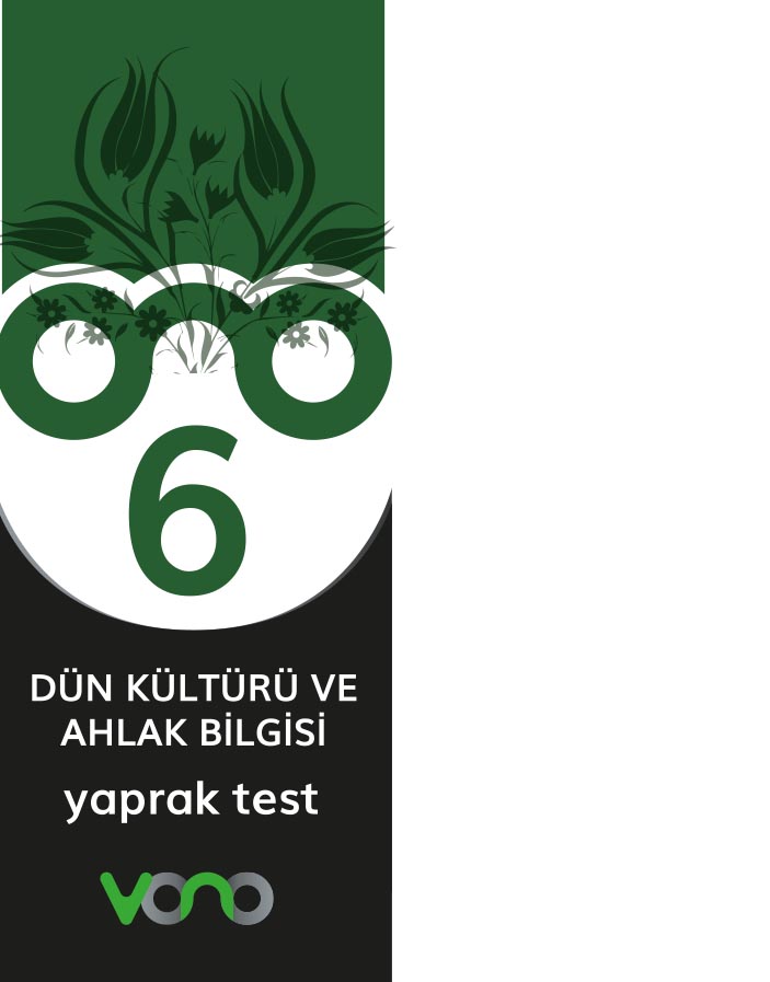 6. Din Kültürü ve Ahlak Bilgisi Yaprak Test